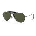 RayBan Original Classic 3030 L9500 Outdoorsman Polished Black Sunglasses