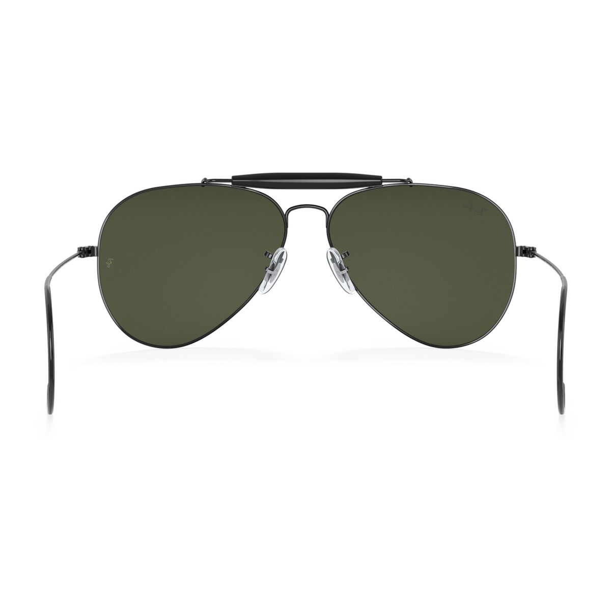 RayBan Original Classic 3030 L9500 Outdoorsman Polished Black Sunglasses