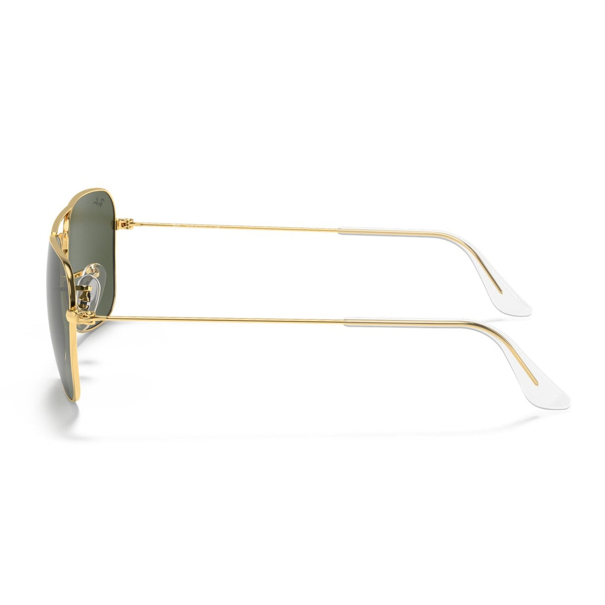 RayBan Original Classic 3136 001 Caravan Polished Gold Rim Sunglasses