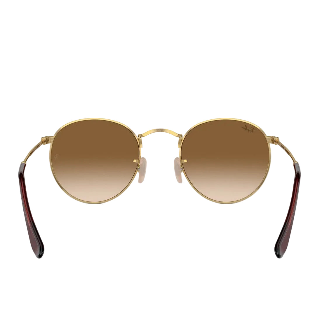 RayBan Original Classic 3447 001-51 Round Metal Polished Gold Sunglasses