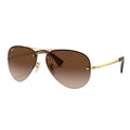 RayBan Original Classic 3449 001-13 Aviator Polished Gold Rim Sunglasses