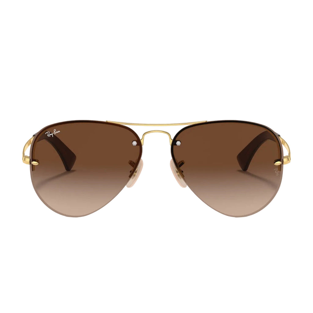 RayBan Original Classic 3449 001-13 Aviator Polished Gold Rim Sunglasses