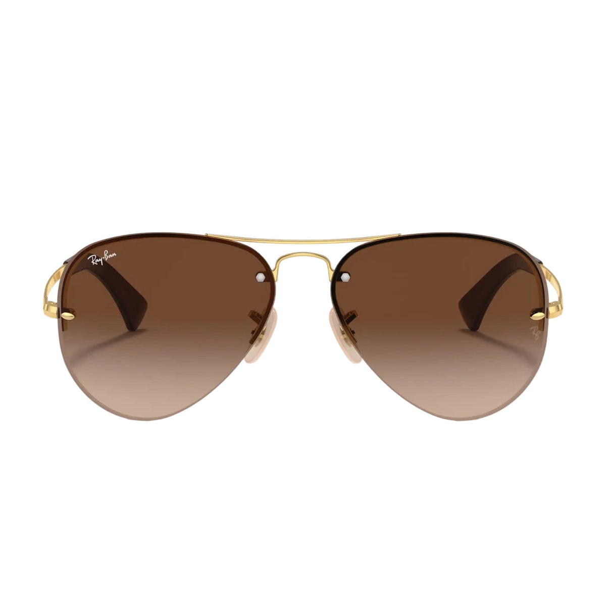 RayBan Original Classic 3449 001-13 Aviator Polished Gold Rim Sunglasses