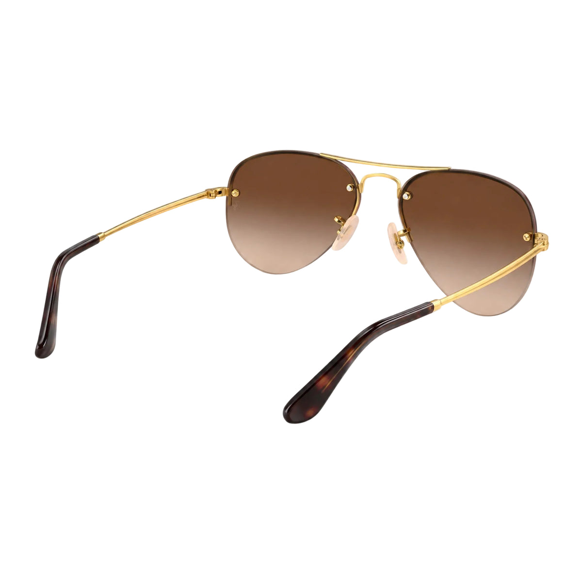 RayBan Original Classic 3449 001-13 Aviator Polished Gold Rim Sunglasses