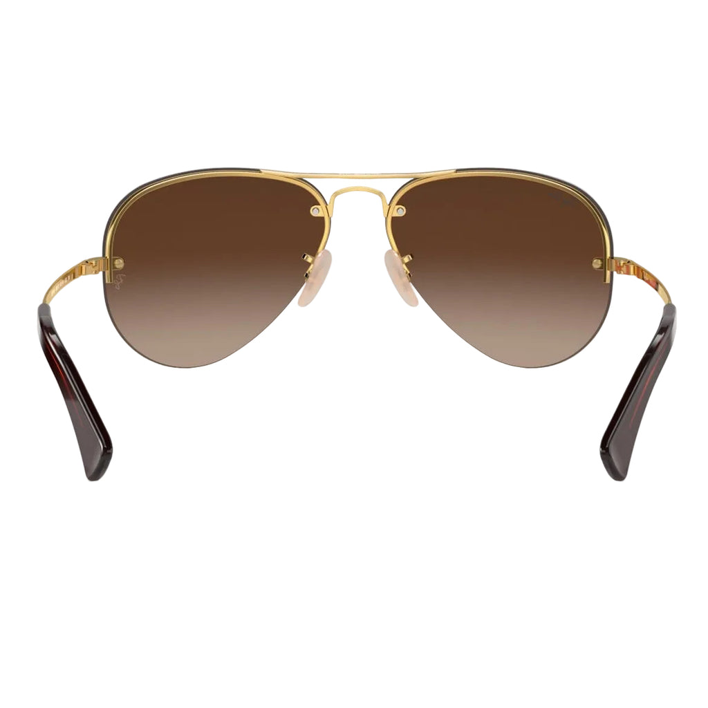 RayBan Original Classic 3449 001-13 Aviator Polished Gold Rim Sunglasses