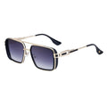 Retro Oval Purple Sunglasses